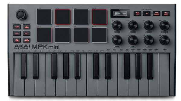 MPK Mini MK3 Gray MIDI Controller