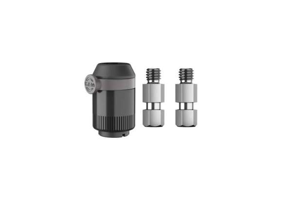 Quick-Release Adapter für Mikrofone schwarz