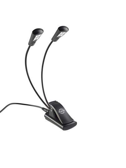Notenpultleuchte »Double4 LED FlexLight« Set schwarz