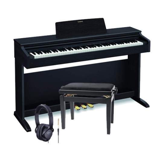 AP-270 BK Spar-Set 1 inkl. Kopfhörer + Klavierbank