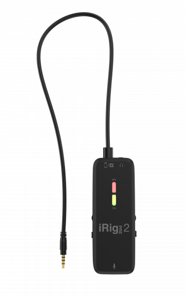 iRig Pre 2 XLR Mikrofon Interface-Preamp I-Phone I-Pad Mac IOS Android