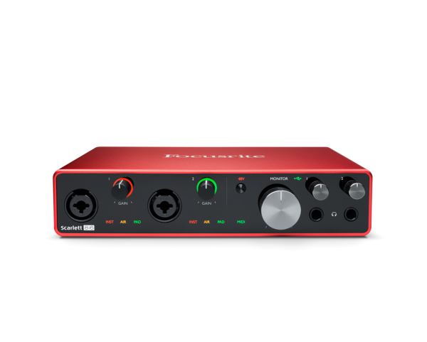 Scarlett 8i6 (3rd Gen) 8-Kanal USB2.0 Audiointerface USB-C Anschluss