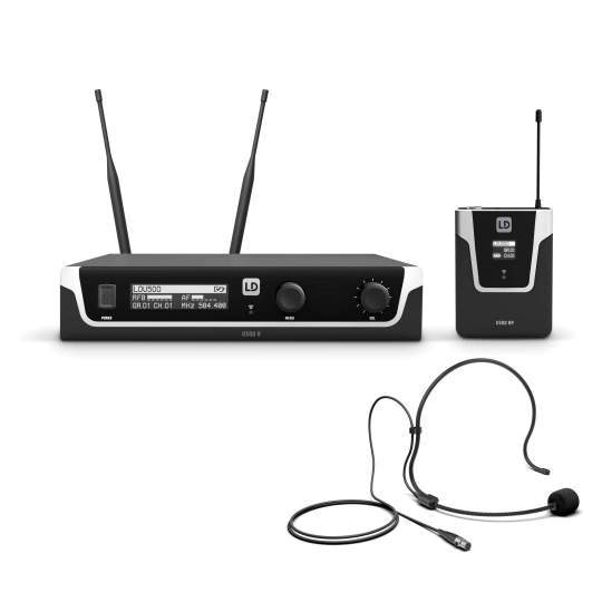 U506 BPH Funkmikrofon System mit Bodypack und Headset 655 - 679 MHz