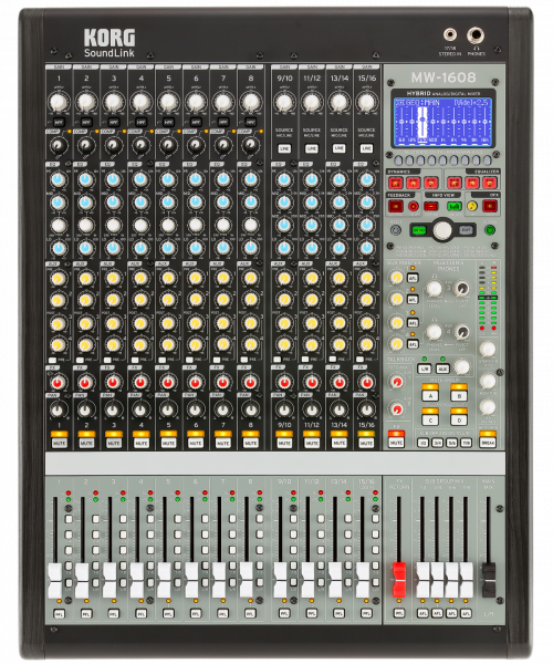 MW-1608NT Mixer, Hybrid, 16 Kanäle