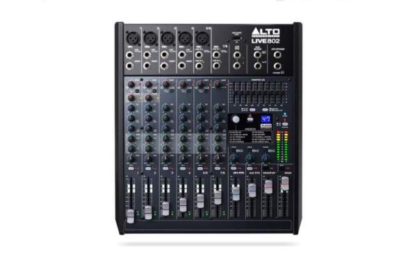 Live 802 Professioneller 8-Kanal Mixer