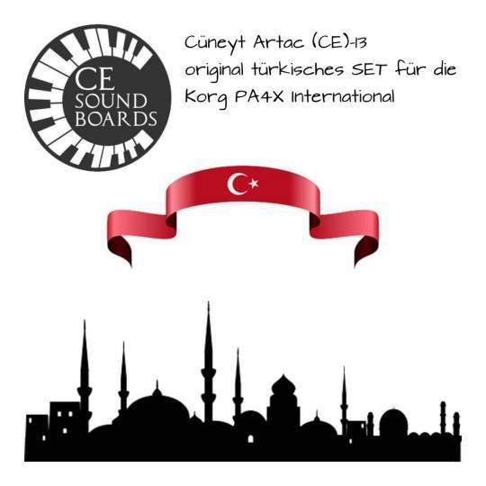 Cüneyt Ertac TR13 SD für Korg PA4X international