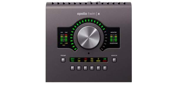 Apollo Twin X Quad Heritage 10x6 Thunderbolt 3 Interface