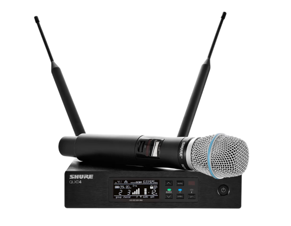QLXD24E/B87A-S50 QLX-D Handsendersystem Beta87A 823-832 + 863-865 MHZ