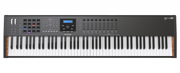 KeyLab 88 MkII black Premium USB/MIDI Keyboard 88 Tasten Pads/Transport