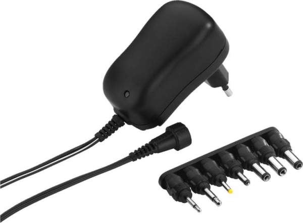 Schaltnetzgerät, 1 A,PSS-1000E mit 7 Steckadapter