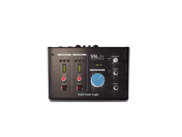 2+ Audio Interface auf USB-C 2/4-Kanal Low-Noise Interface