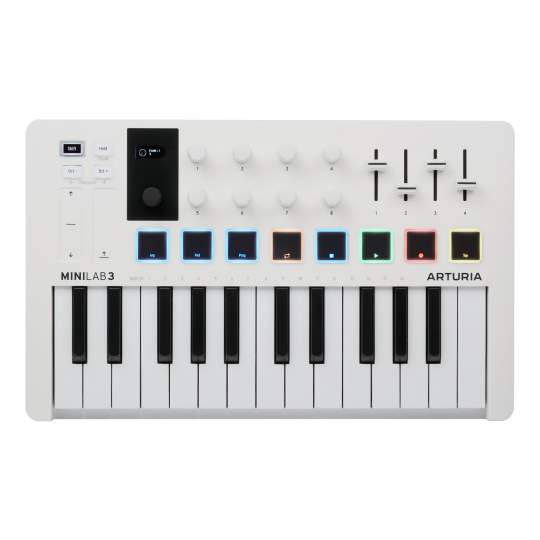 MiniLab 3 White USB Controller Keyboard