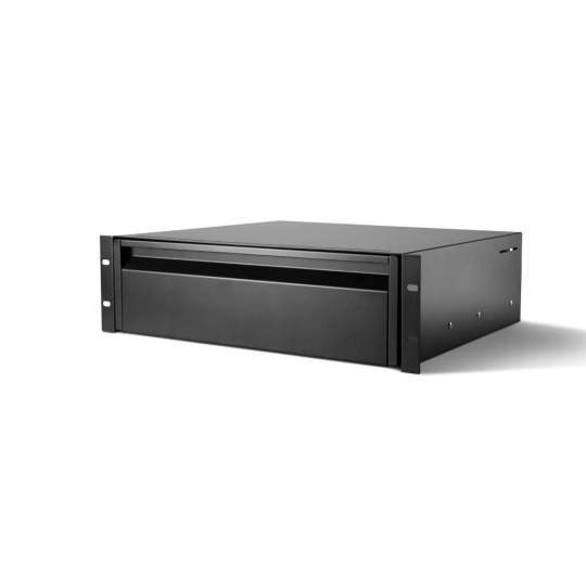 874 E 03 Rack Drawer ERGO 19* / 3 HE Rackschublade