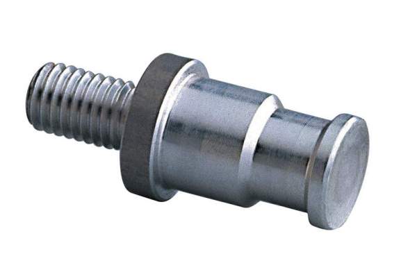 24516 TV-Zapfen Außengewinde M10 x 17 mm Alu, blank, Ø 16, L: 46,5 mm
