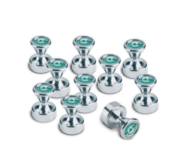 Powermagnet verzinkt 10 Stück Verpackung