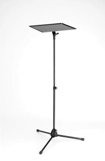 12155 Laptop-Ständer große Ablageplatte schwarz