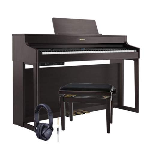 HP-702-DR Spar-Set 1 inkl Klavierbank und Kopfhörer