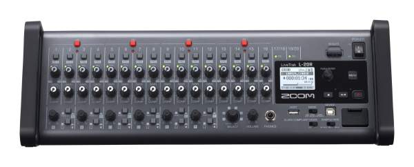 LiveTrak L-20R Rackfähiges Mixer, Interface und Recorder