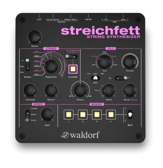 Streichfett Desktop Synthesizer