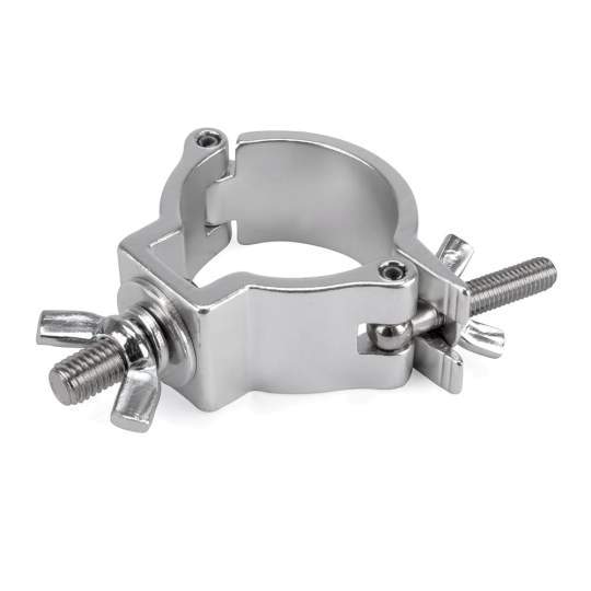 Halbschelle klein silber bis 100 kg (48-51 mm) Edelstahl Rostfrei